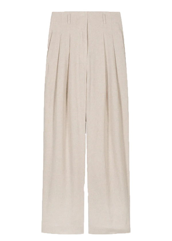 Beige Linen Trousers - Item for sale
