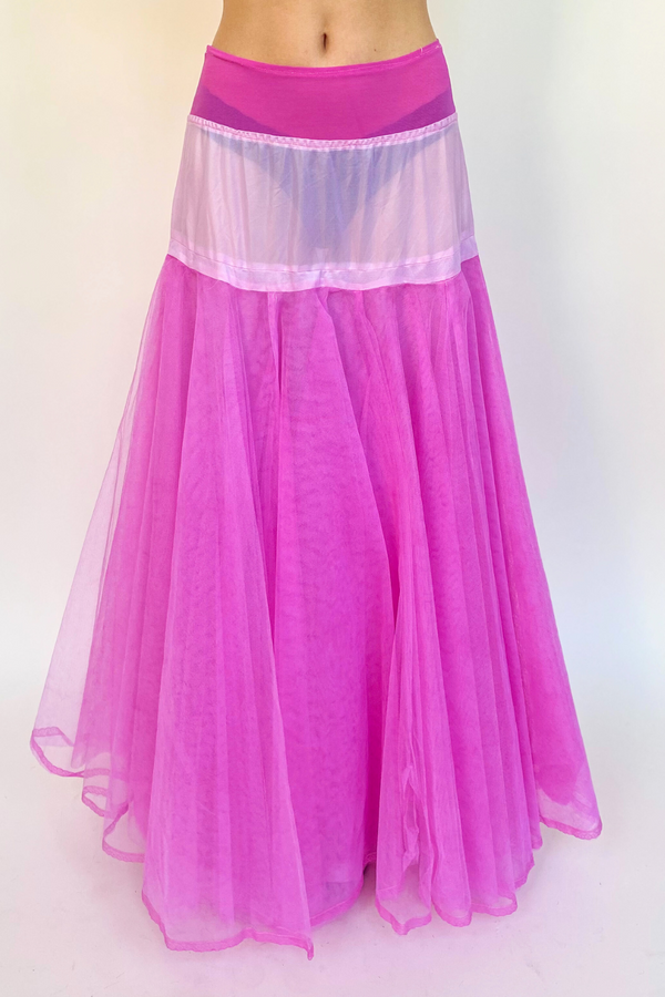 Pink Maxi petticoat