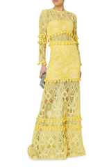 Yellow Maxi Thora Dress