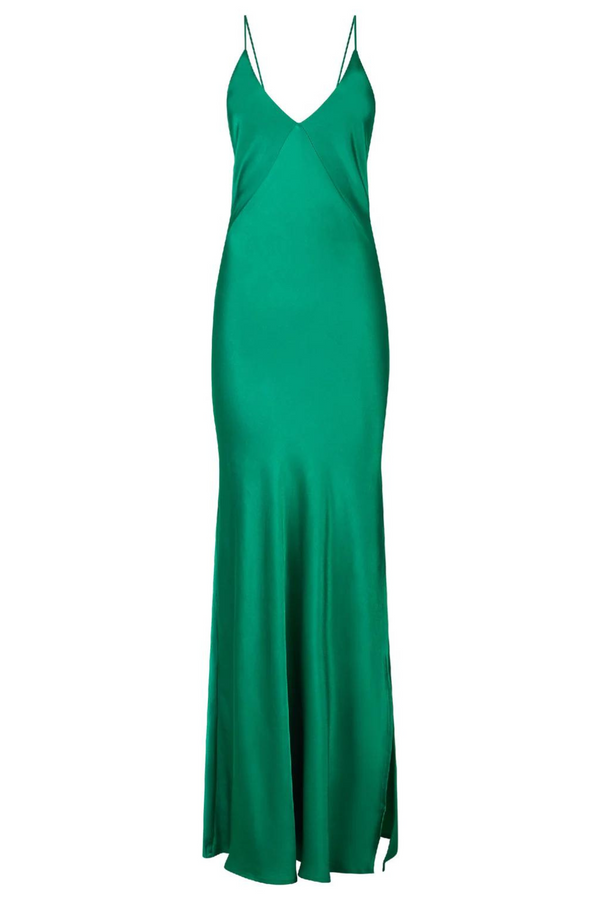 Green Delphine Maxi Dress
