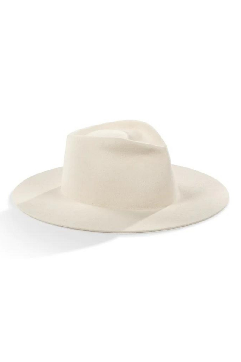 White wool hat The Iconic - Off-White