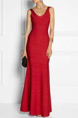 Red Maxi Gown