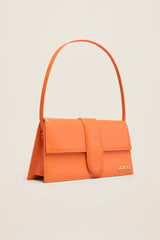 Orange Le Bambino long shoulder bag
