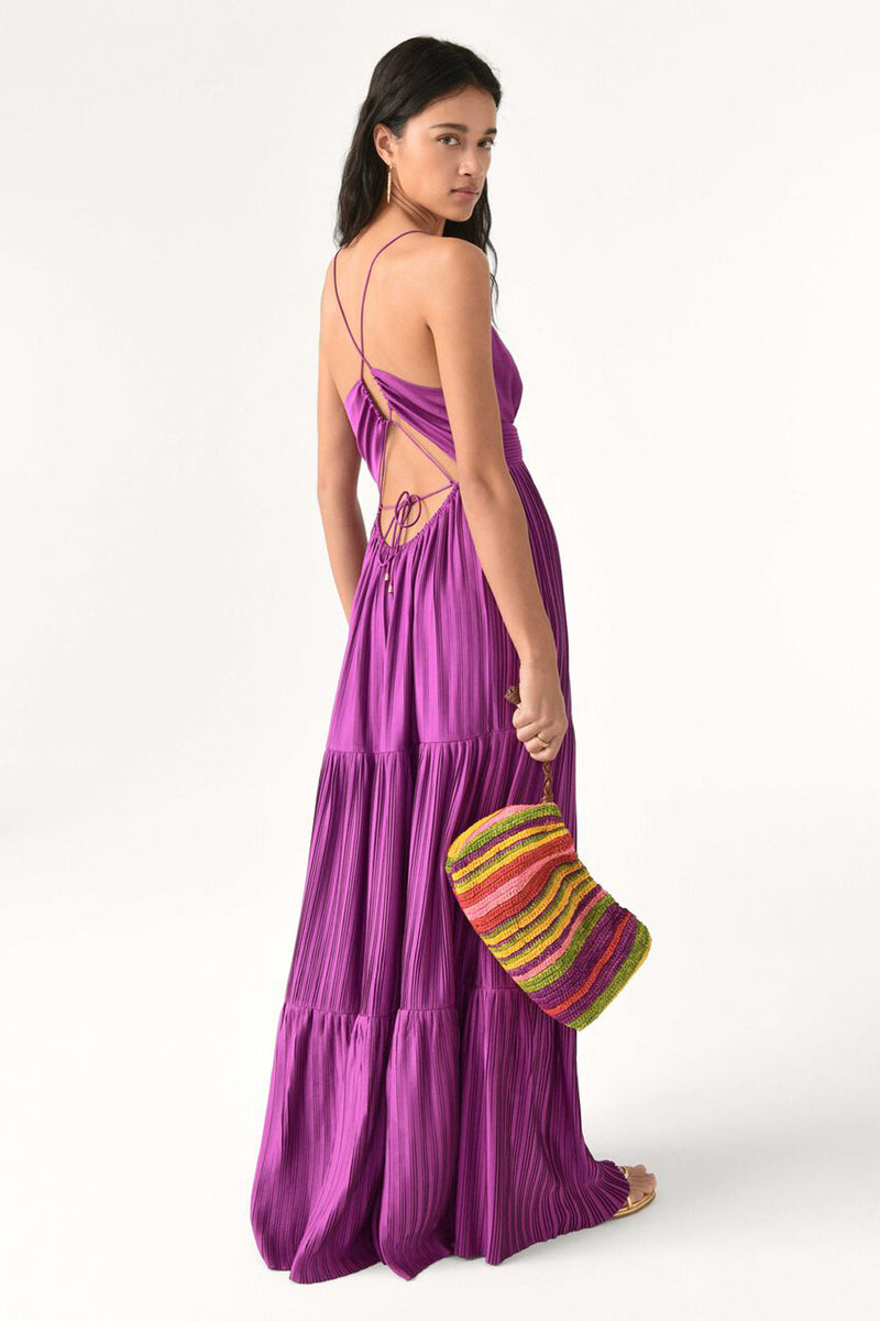Purple Watsa Maxi Dress