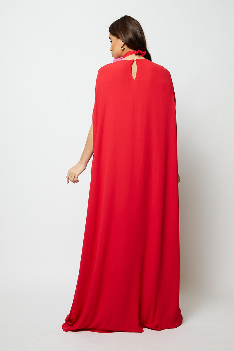 Red and pink maxi kaftan dress - Item for sale
