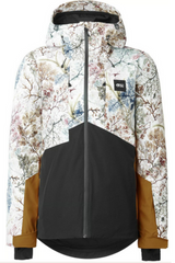 Multi Colored Floral Women's Ski Jacket