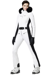 Black And White Parry Ski Suit