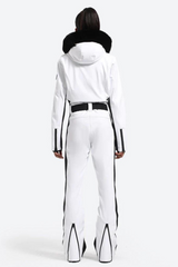 Black And White Parry Ski Suit