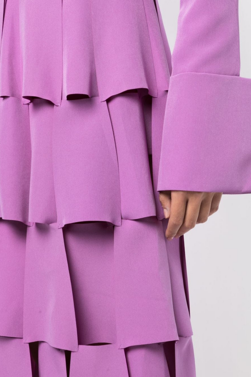 Purple Midi Dress