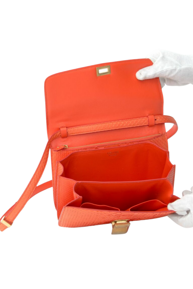 Orange Box Bag