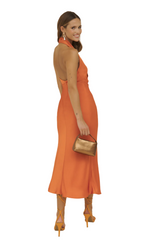 Orange Binibeca Midi Dress