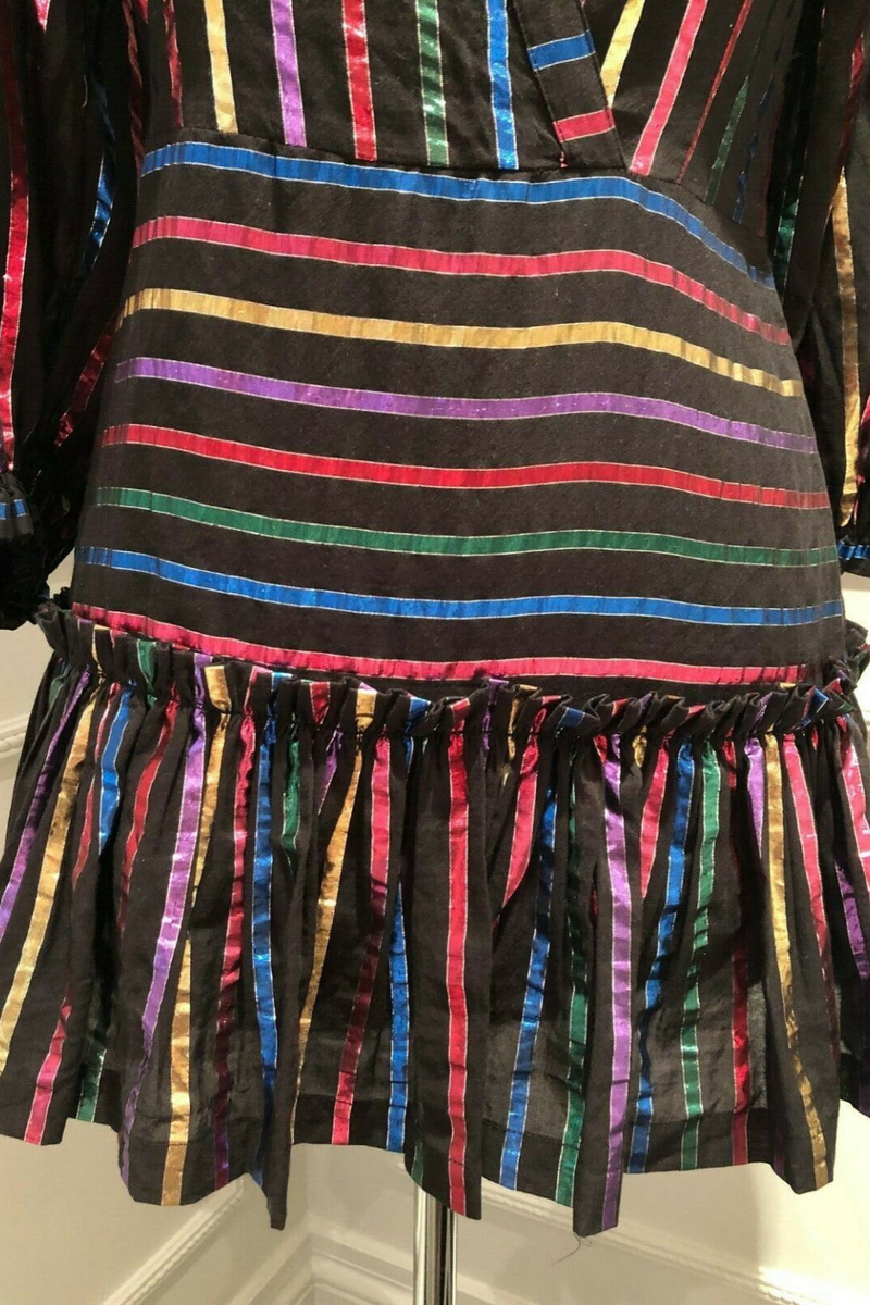 Multi colored mini dress