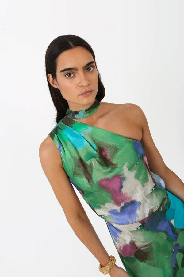 Multi Colored Daphne Maxi Dress