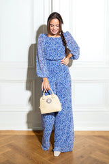 Blue Jumpsuit with pattern - Item for sale