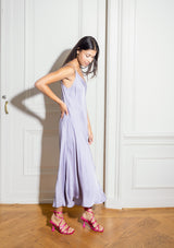 Lilac poppy slip midi dress - Item for sale