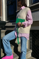 Green Solferino Medium Shoulder Bag