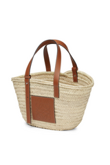 Brown basket bag