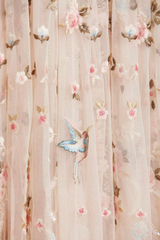 Pink floret ballerina dress