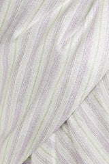 Silver metallic striped jacquard mini dress - Item for sale