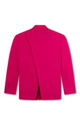 Pink oversized Blazer with shoulder pads - Item for sale