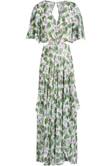 Ecru floral print maxi dress - Item for sale