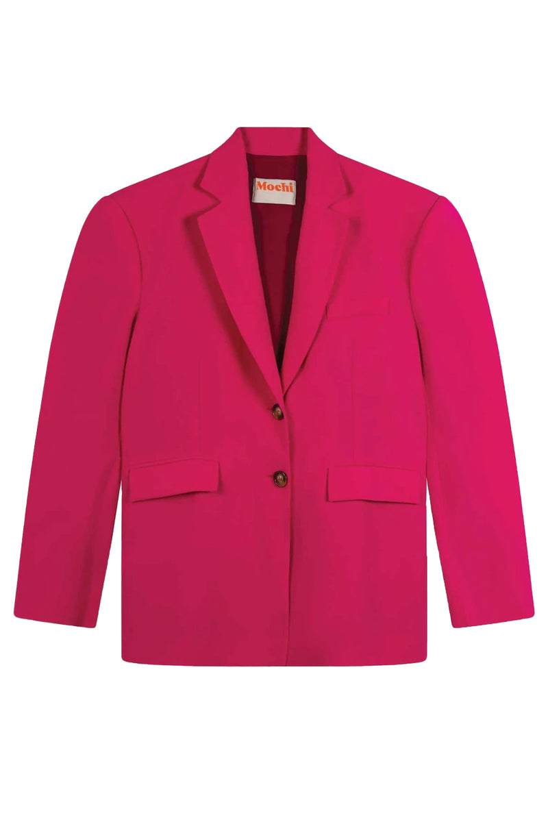 Pink oversized Blazer with shoulder pads - Item for sale