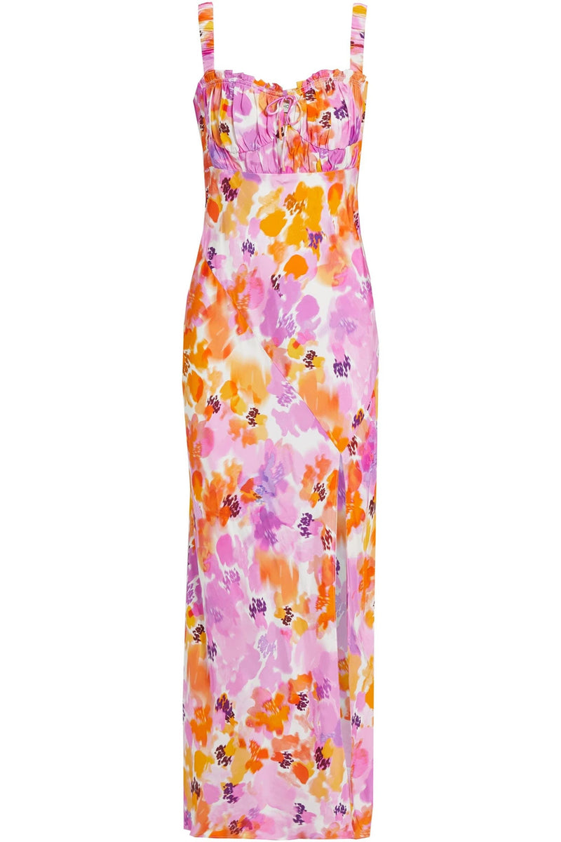 Floral maxi dress with split - Item for sale