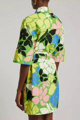 Floral Carli Shirt-Dress