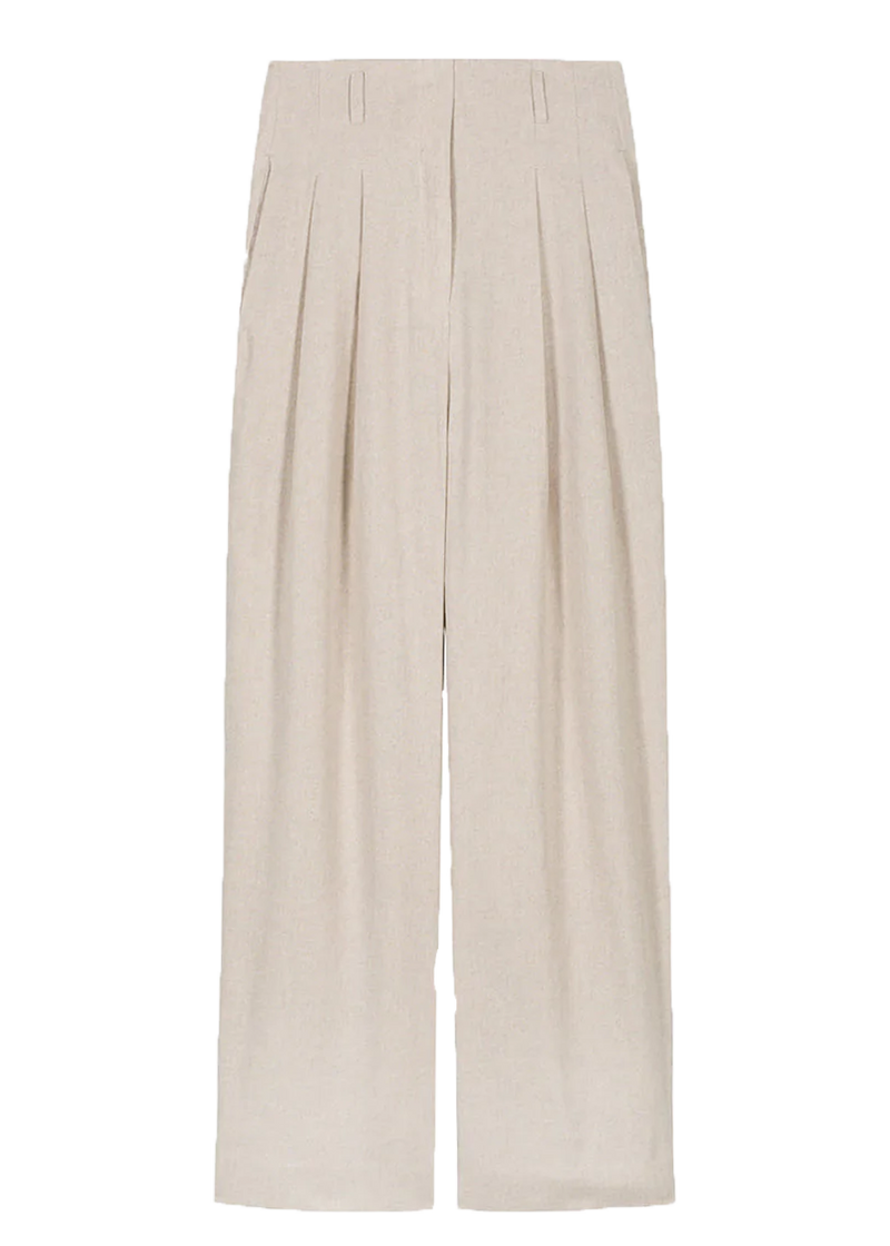 Beige Linen Trousers - Item for sale