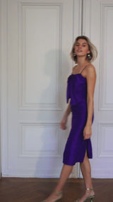 Purple Dress with bow - Item for sale